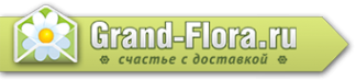 Логотип компании Доставка цветов Гранд Флора (ф-л г. Котельники)