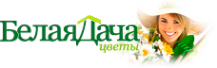 Логотип компании Белая дача Цветы